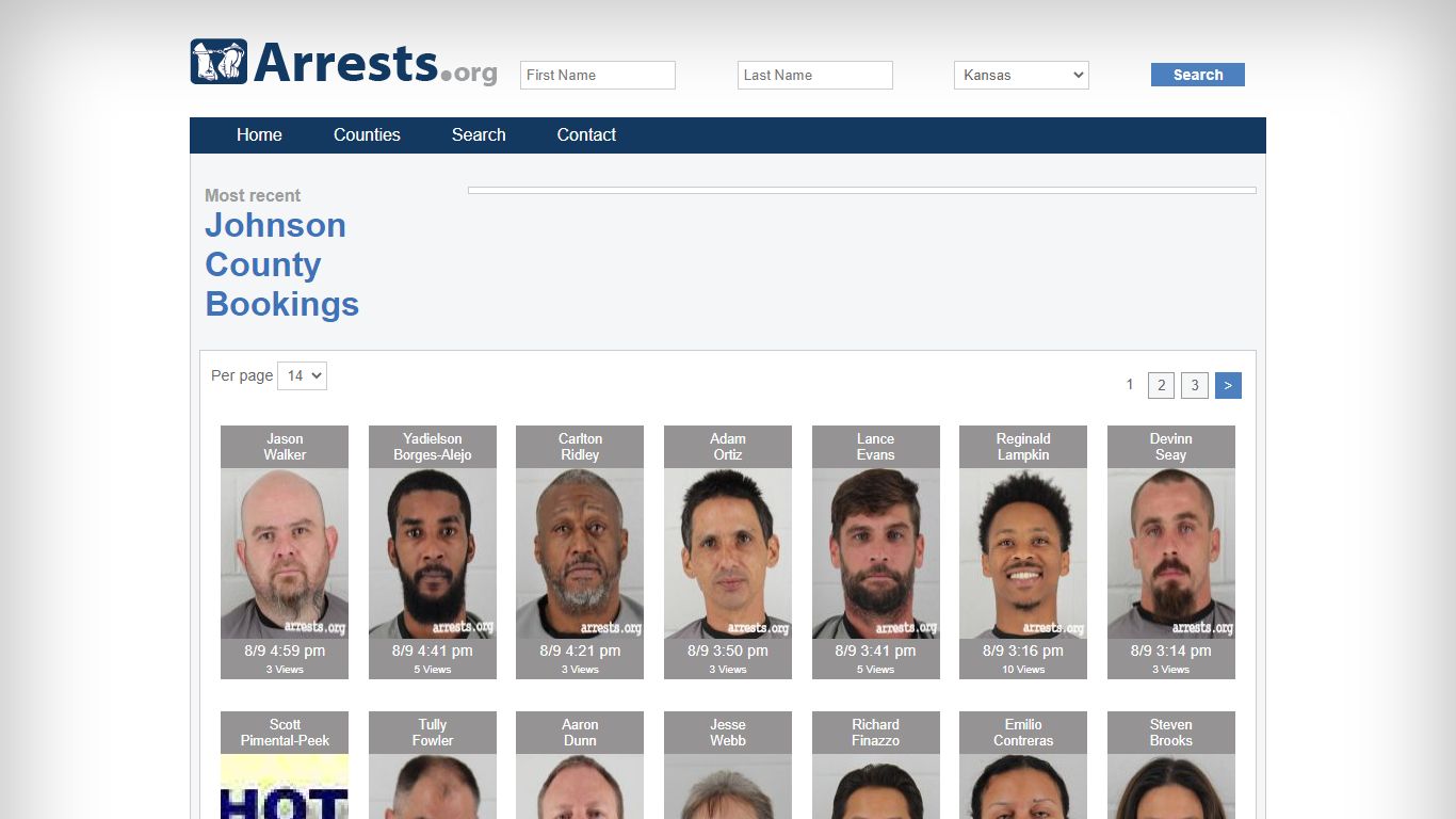 Johnson County Arrests and Inmate Search